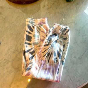 Tie dye sweatpants size 10-12